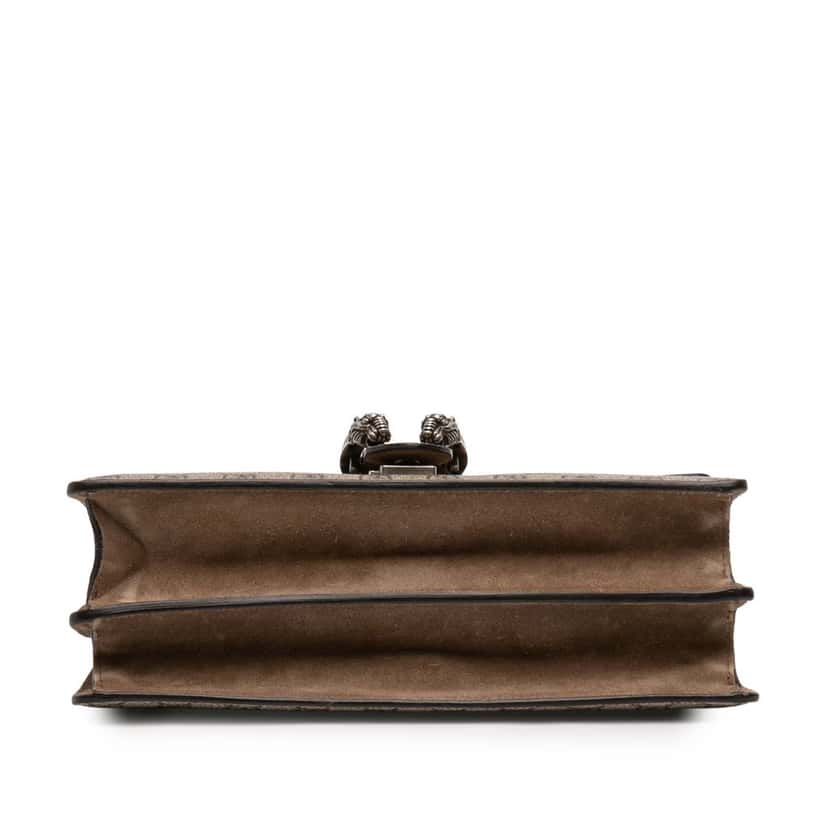 Gucci Medium GG Supreme Dionysus Shoulder Bag Beige Very good condition - Inside View