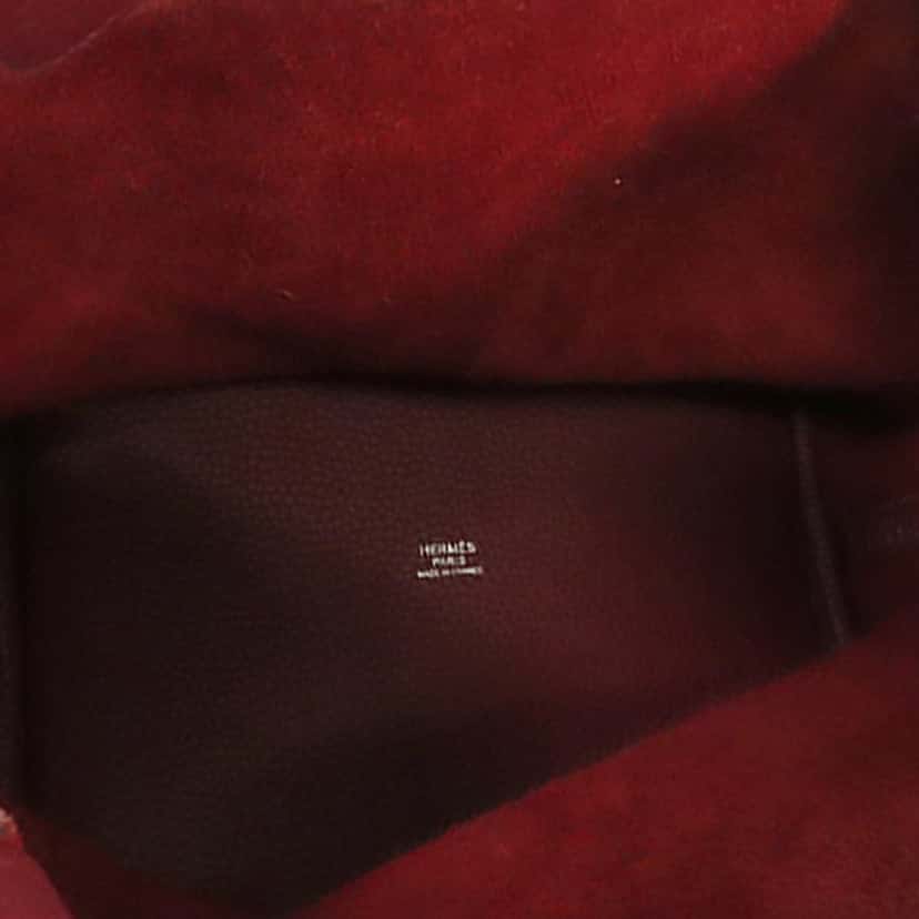 Hermès Clemence Picotin Lock 22 Red Leather Very good condition - Model View