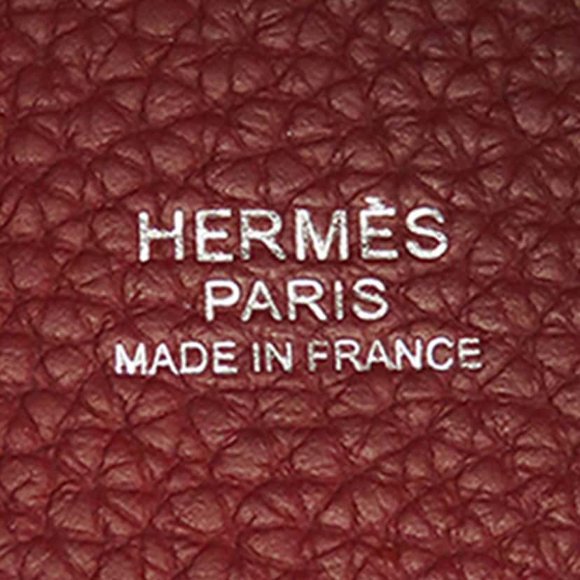 Hermès Clemence Picotin Lock 22 Red Leather Very good condition - Box View