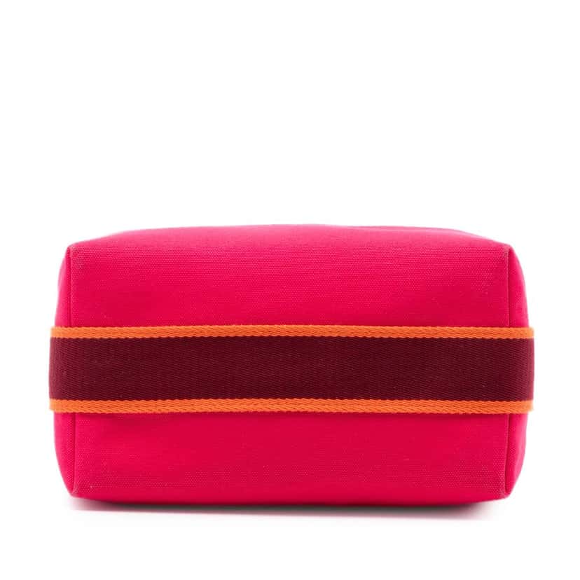 Hermès Small Canvas Bride A Brac Case Pink Very good condition - Inside View
