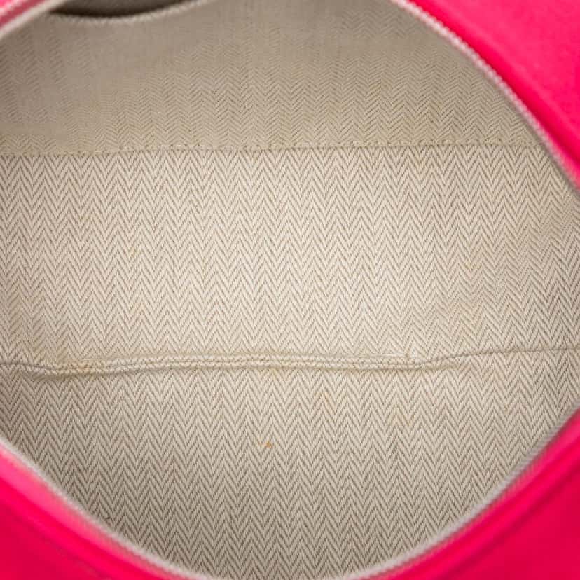 Hermès Small Canvas Bride A Brac Case Pink Very good condition - Model View