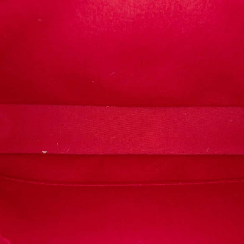 Louis Vuitton Monogram Vernis Pochette Accessoires Red Leather Very good condition - Model View