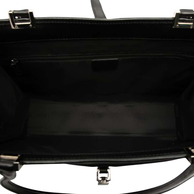 Gucci Nylon Jackie Tote Black Very good condition - Model View
