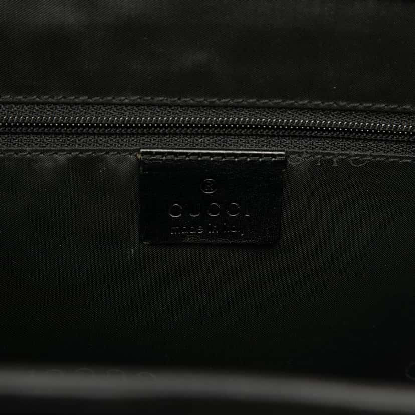 Gucci Nylon Jackie Tote Black Very good condition - Box View