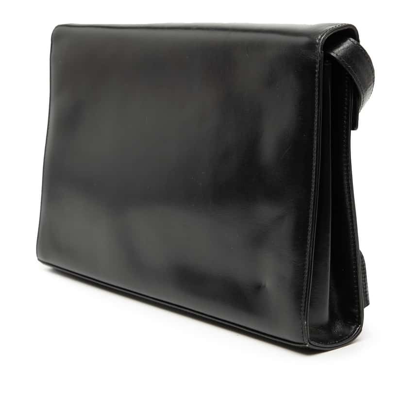 Gucci Leather Crossbody Black Leather Very good condition - Back View