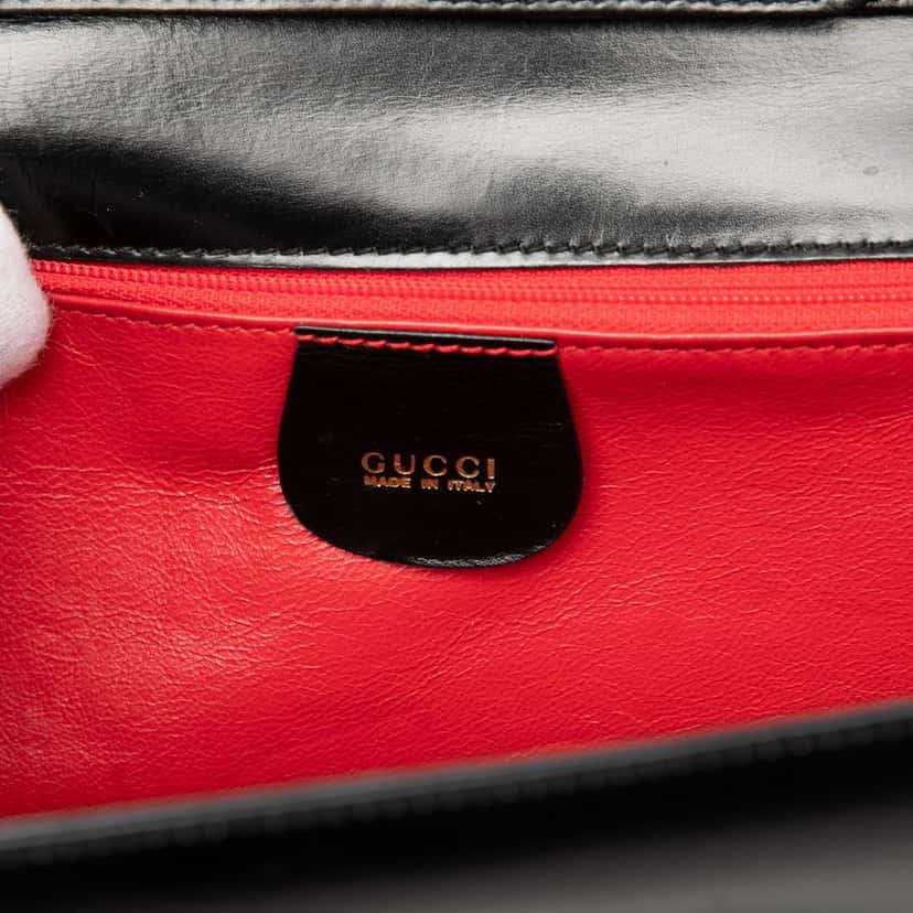 Gucci Leather Crossbody Black Leather Very good condition - Box View