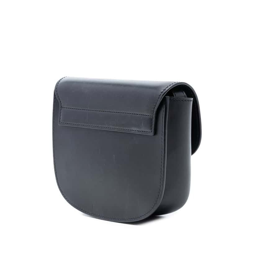 Saint Laurent Small Leather Monogram Kaia Crossbody Black Leather Very good condition - Back View