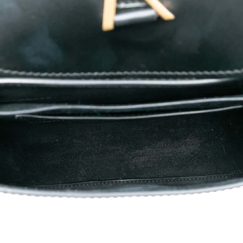 Saint Laurent Small Leather Monogram Kaia Crossbody Black Leather Very good condition - Model View