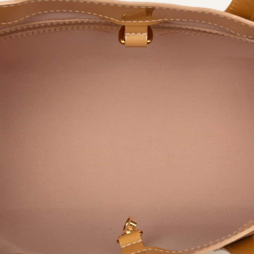 Louis Vuitton Monogram Vernis Wilshire PM Gold Leather Very good condition - Model View