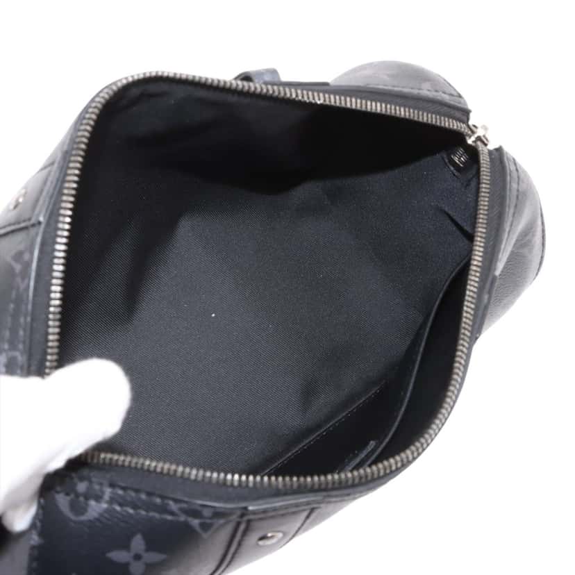 Louis Vuitton Monogram Eclipse City Keepall Black Very good condition - Box View