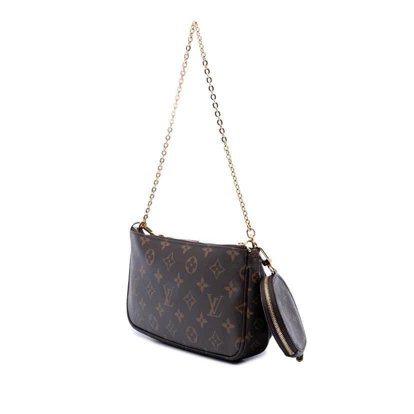 Louis Vuitton Monogram Multi Pochette Accessoires Brown Very good condition - Back View