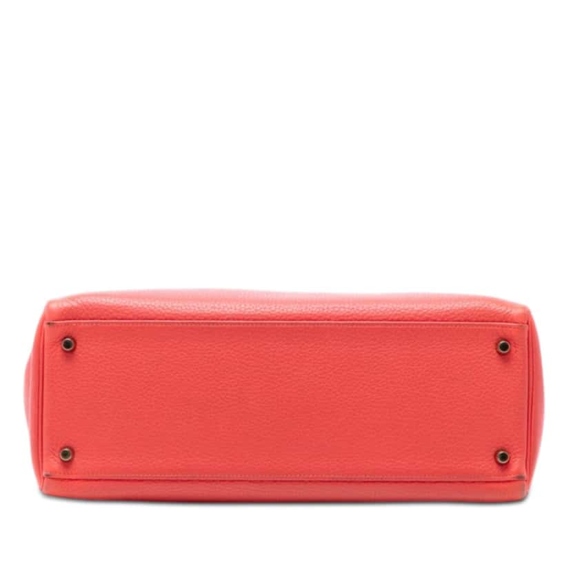 Hermès Togo Kelly II Retourne 35 Pink Leather Very good condition - Inside View