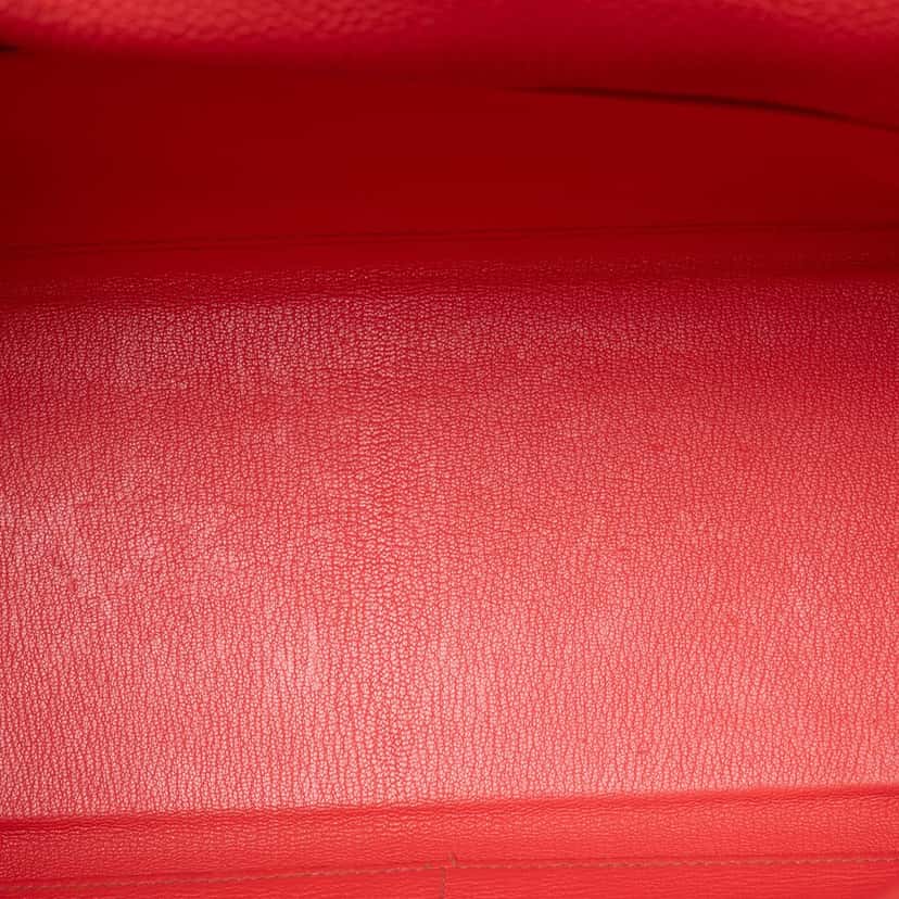 Hermès Togo Kelly II Retourne 35 Pink Leather Very good condition - Model View