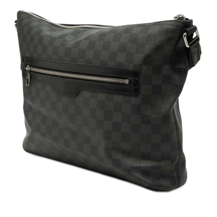 Louis Vuitton Damier Graphite Mick MM Black Very good condition - Back View
