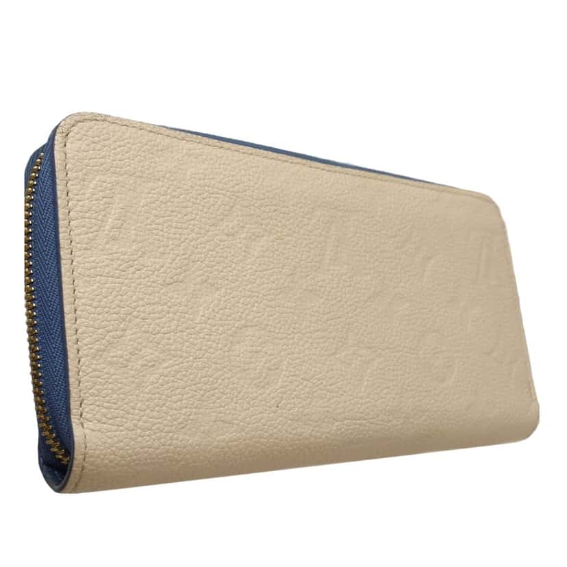 Louis Vuitton Monogram Empreinte Zippy Long Wallet Beige Leather Very good condition - Inside View