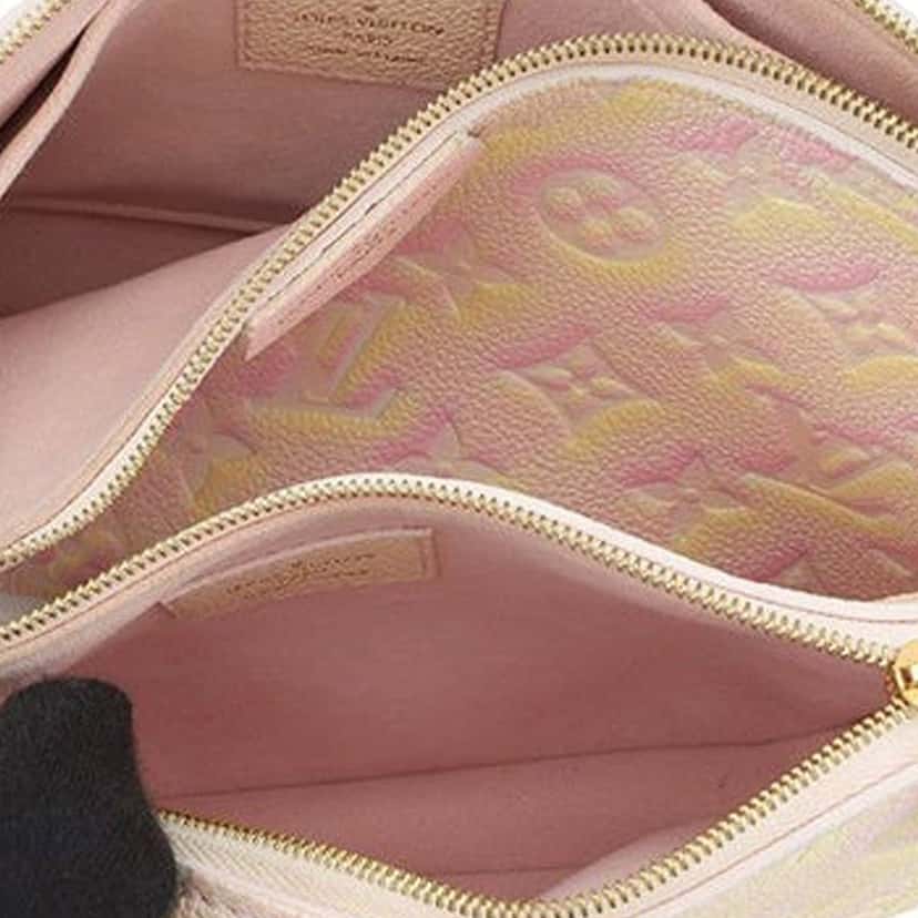 Louis Vuitton Monogram Empreinte Summer Stardust Multi Pochette Accessoires Pink Leather Very good condition - Box View