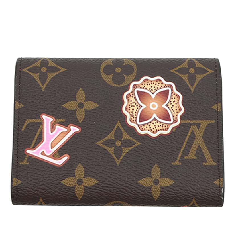 Louis Vuitton Monogram Christmas Animation Candy Factory Rosalie Coin Purse Brown Very good condition - Front View