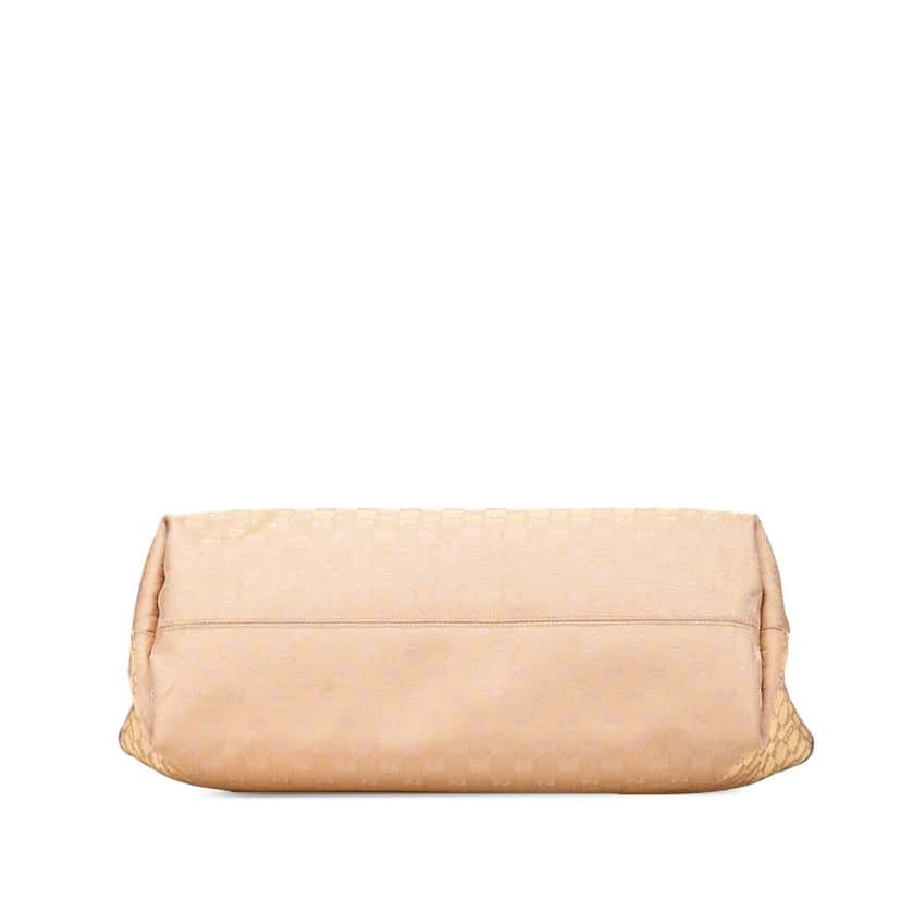 Gucci GG Canvas Web Tote Gold Very good condition - Inside View