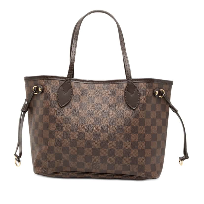 Louis Vuitton Damier Ebene Neverfull PM Brown Very good condition - Front View