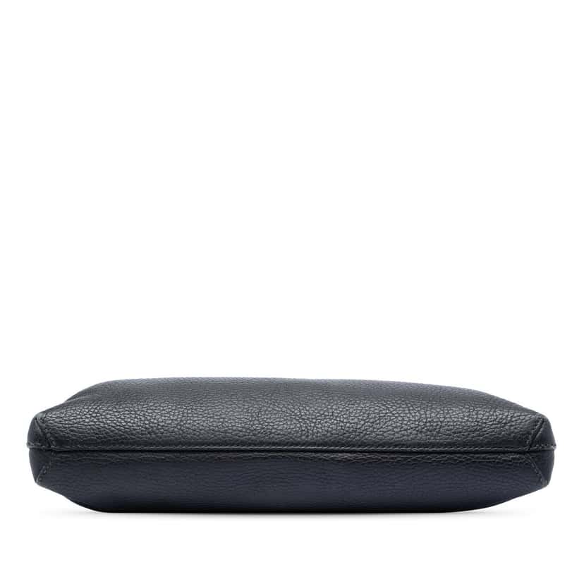 Gucci Leather Clutch Black Leather Very good condition - Inside View