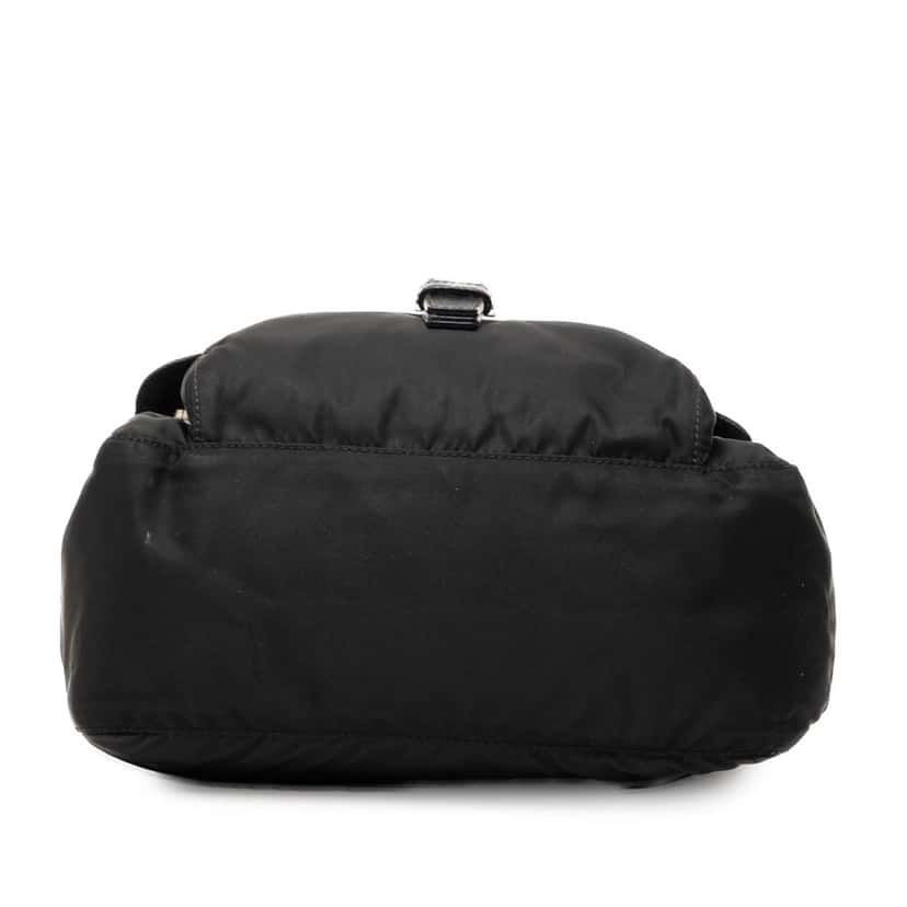 Prada Tessuto Zip Buckle Messenger Bag Black Very good condition - Inside View