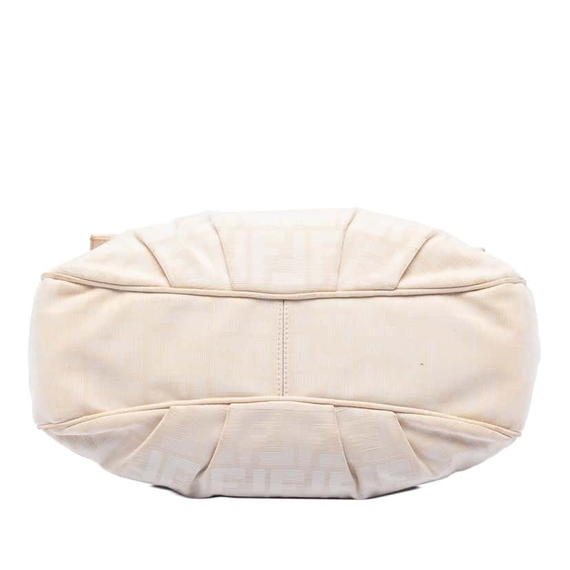 Fendi Zucca Canvas Mia Flap Shoulder Bag Brown Very good condition - Inside View