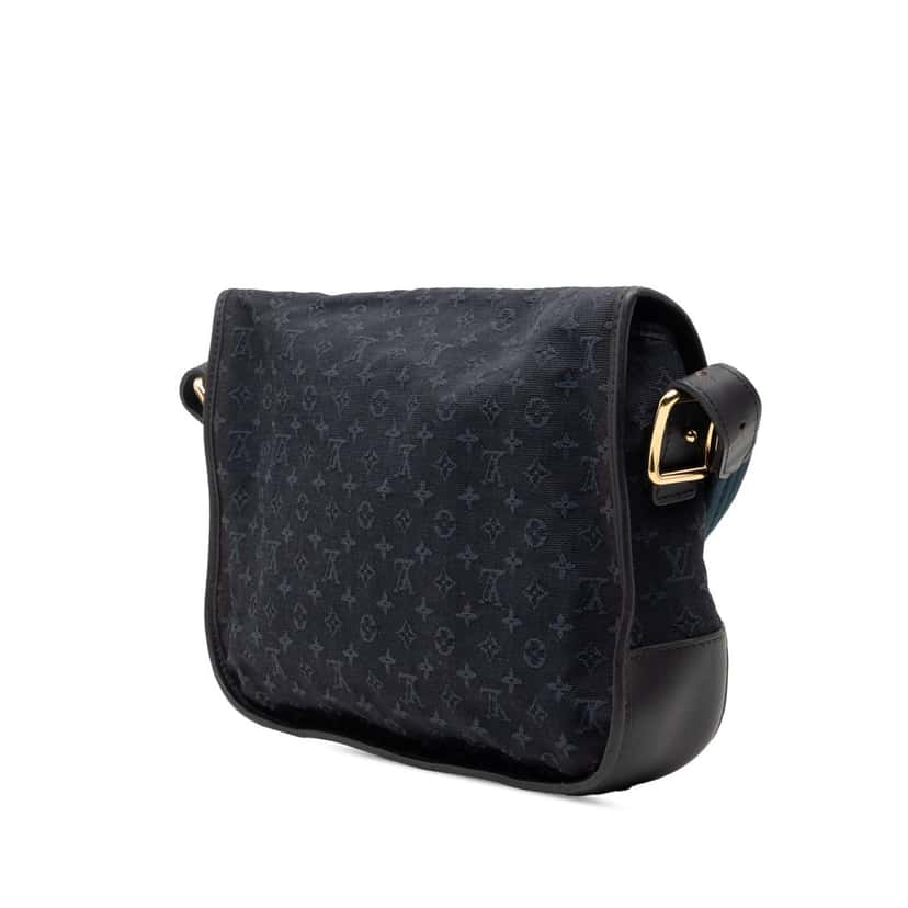 Louis Vuitton Monogram Mini Lin Berangere Blue Very good condition - Back View