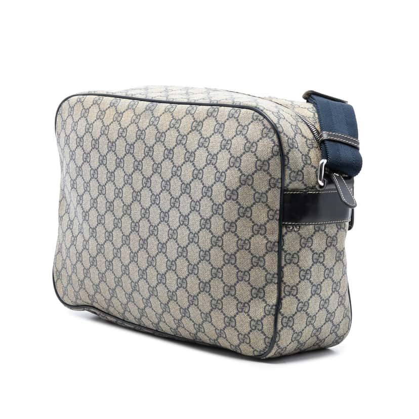 Gucci GG Supreme Crossbody Beige Very good condition - Back View