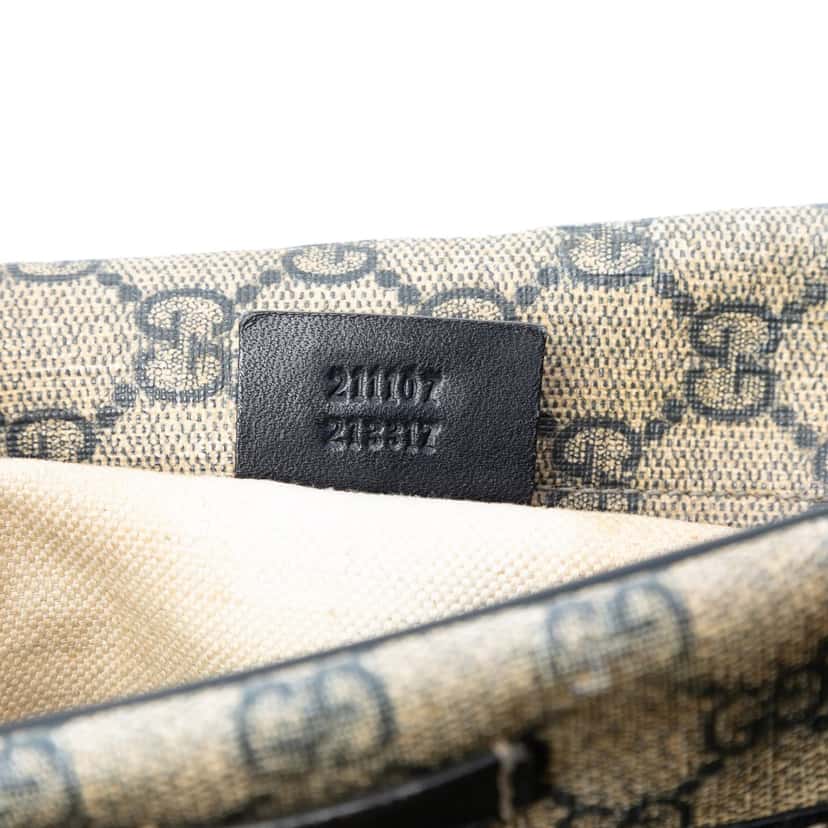 Gucci GG Supreme Crossbody Beige Very good condition - Box View
