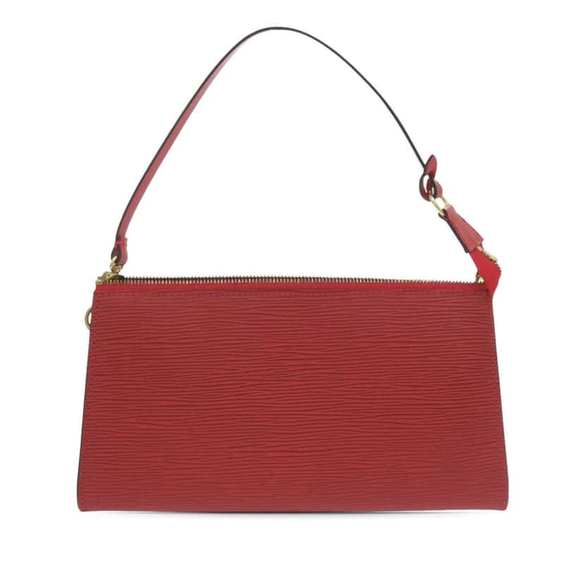 Louis Vuitton Epi Pochette Accessoires Red Leather Very good condition - Front View