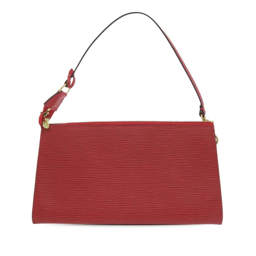 Louis Vuitton Epi Pochette Accessoires Red Leather Very good condition - Back View