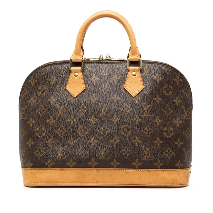 Louis Vuitton Monogram Alma PM Brown Very good condition - Front View