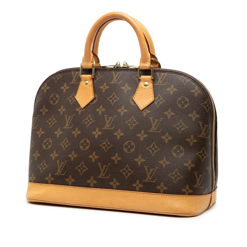 Louis Vuitton Monogram Alma PM Brown Very good condition - Back View