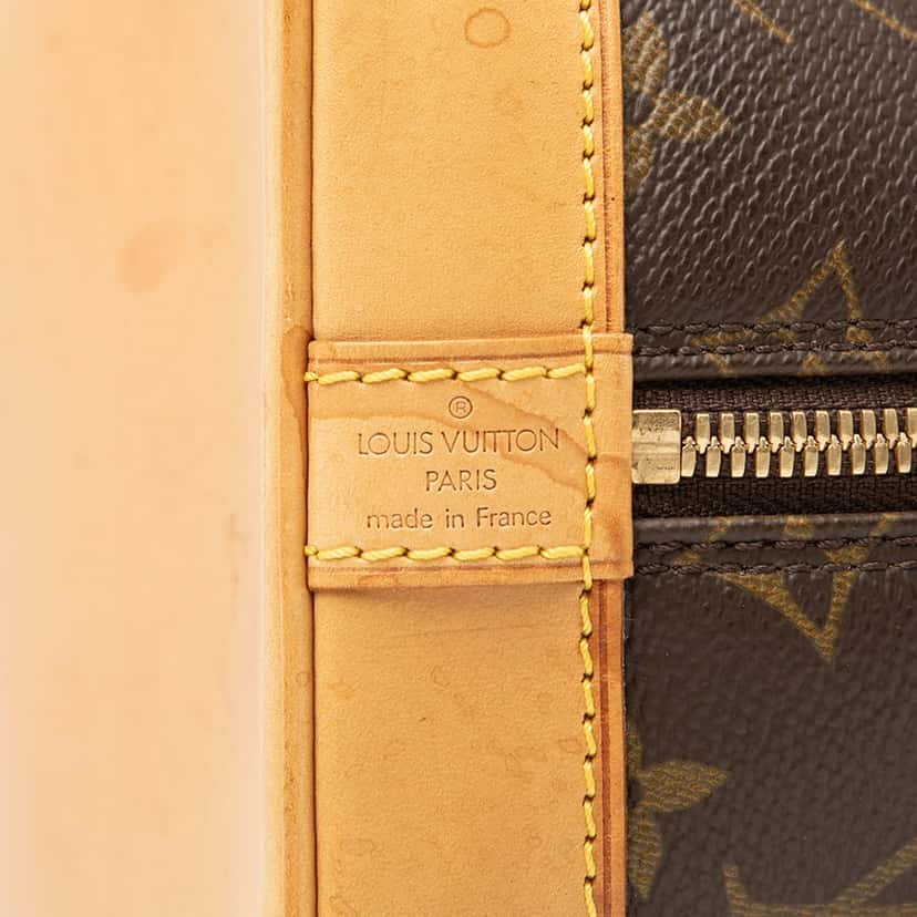 Louis Vuitton Monogram Alma PM Brown Very good condition - Box View