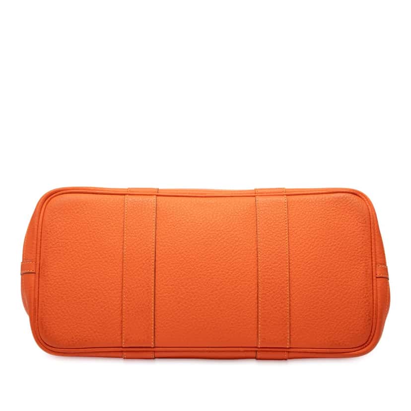 Hermès Negonda Garden Party 36 Orange Leather Very good condition - Inside View