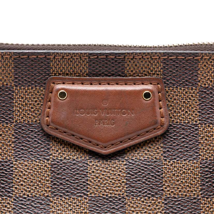 Louis Vuitton Damier Ebene Belmont MM Brown Very good condition - Box View