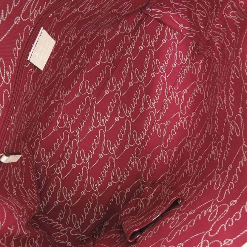 Gucci Canvas Web Tote Pink Very good condition - Model View