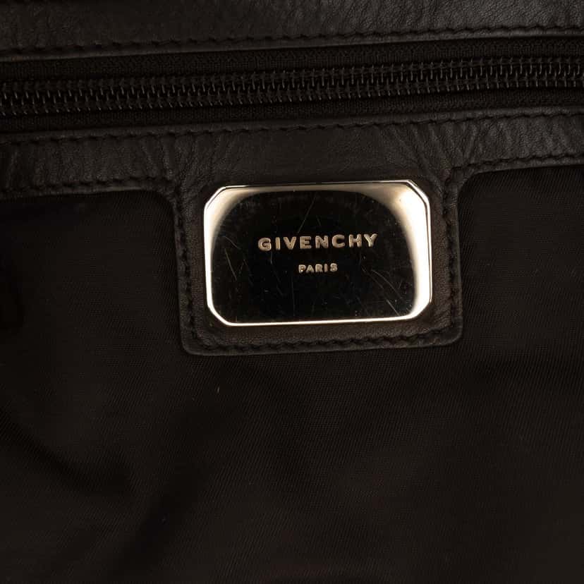 Givenchy Leather and Fur Obsedia Backpack Black Very good condition - Box View