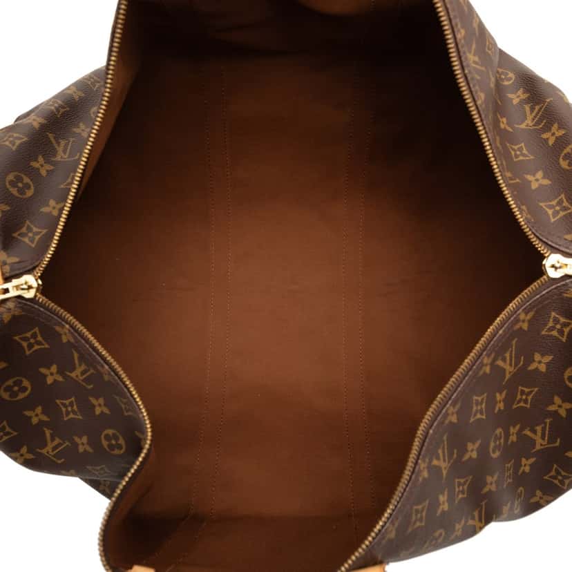 Louis Vuitton Monogram Keepall 60 Brown Very good condition - Model View