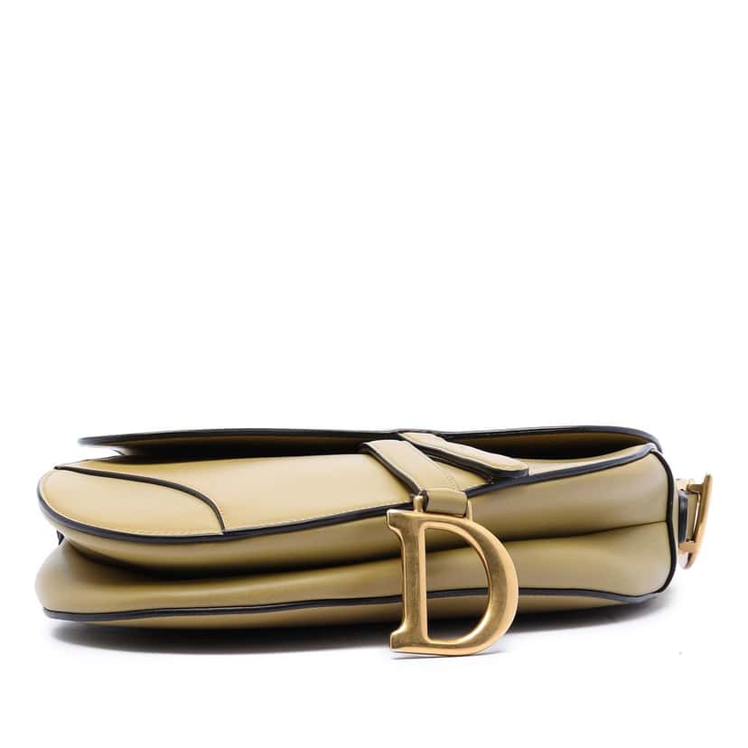 Dior Smooth Calfskin Saddle Bag Brown Leather Very good condition - Inside View