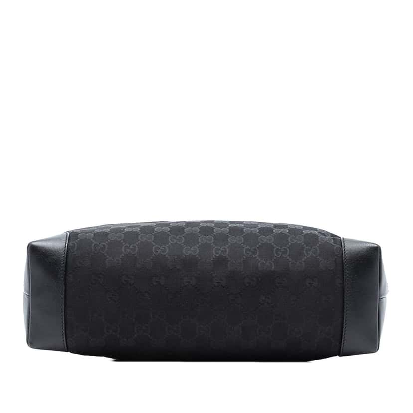 Gucci GG Canvas Web Crossbody Black Very good condition - Inside View