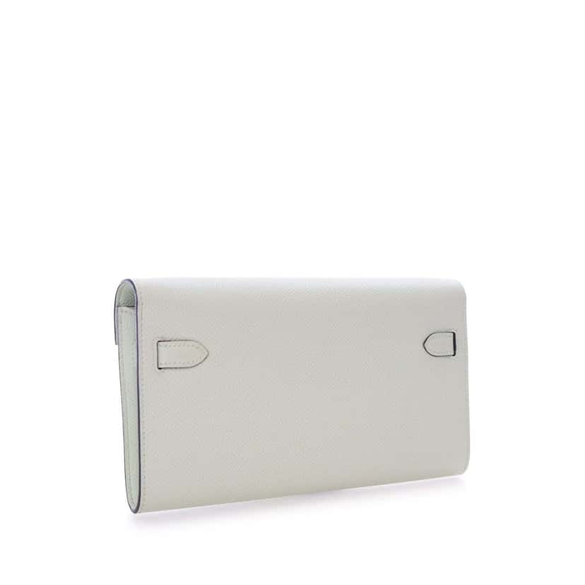 Hermès Epsom Kelly To Go Wallet Green Leather Very good condition - Model View