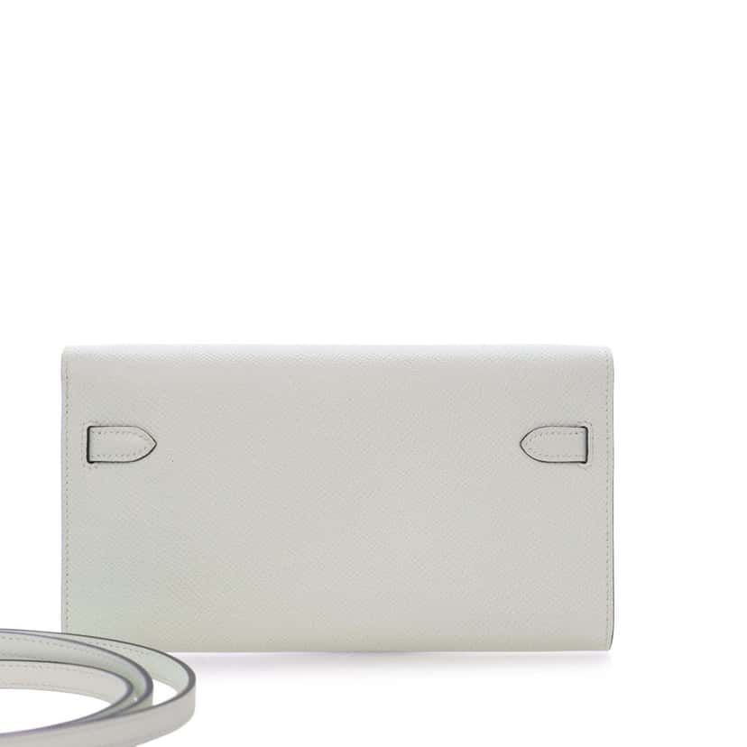 Hermès Epsom Kelly To Go Wallet Green Leather Very good condition - Box View