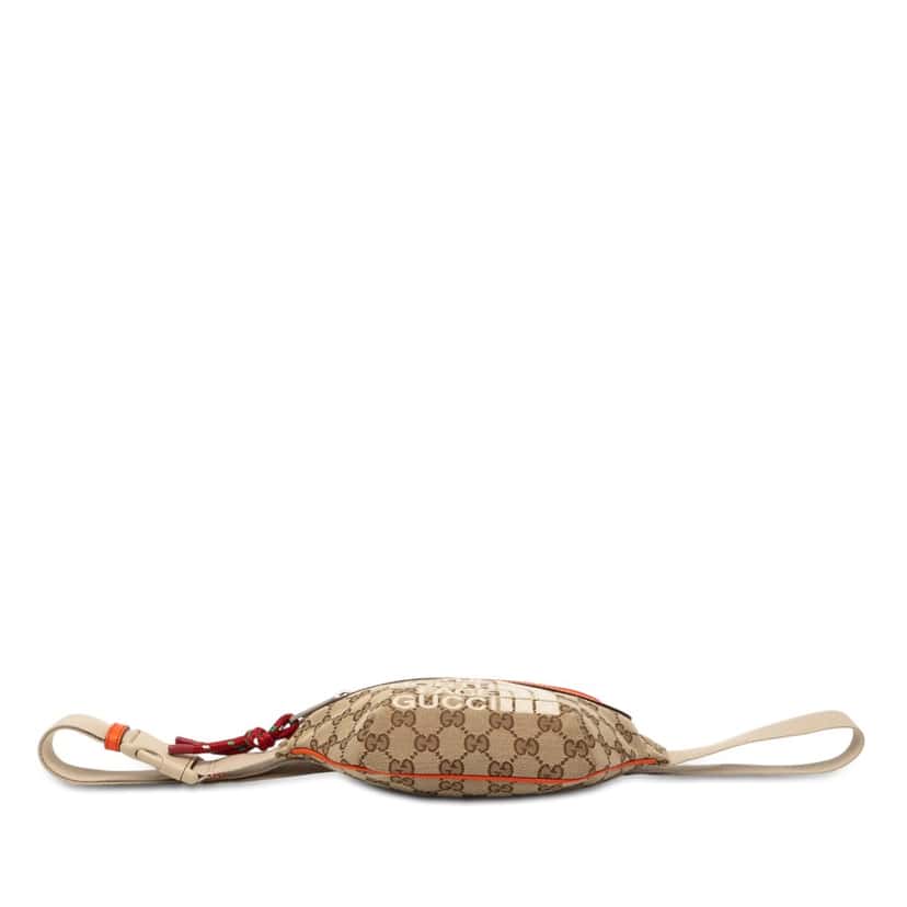 Gucci The North Face GG Canvas Belt Bag Beige Very good condition - Inside View