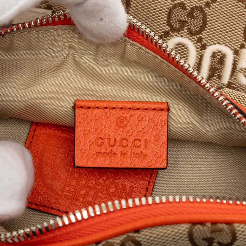 Gucci The North Face GG Canvas Belt Bag Beige Very good condition - Box View