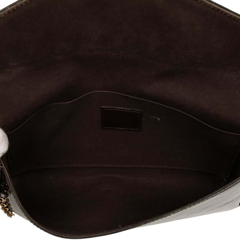 Louis Vuitton Monogram Vernis Pochette Felicie Purple Leather Very good condition - Model View