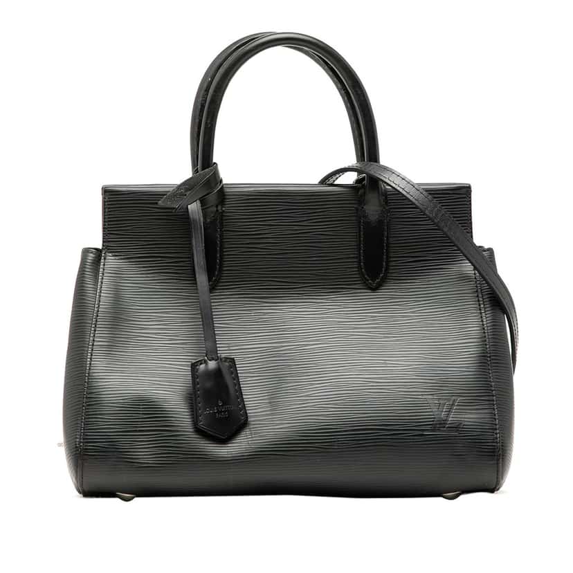 Louis Vuitton Epi Marly BB Black Leather Very good condition - Front View