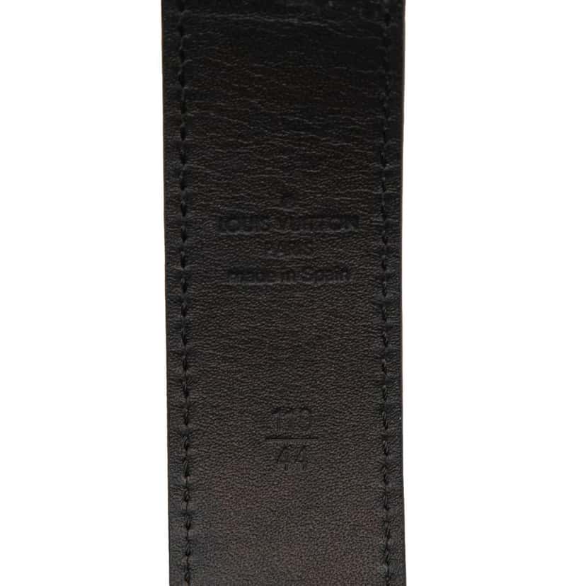 Louis Vuitton Damier Graphite Ceinture Belt Black Very good condition - Box View