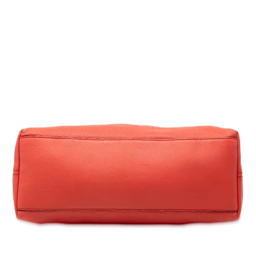 Gucci Medium Calfskin Soho Chain Tote Orange Leather Very good condition - Inside View