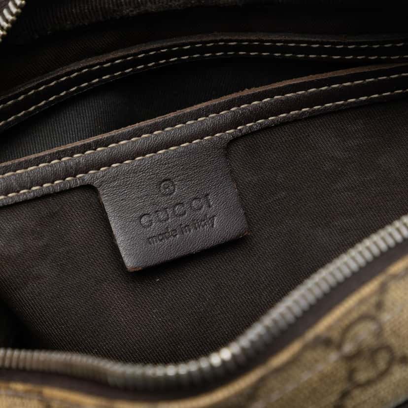 Gucci GG Supreme Crossbody Beige Very good condition - Box View